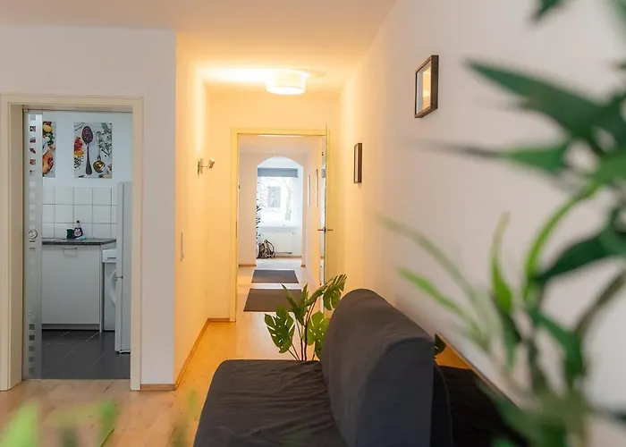 Brunnenblick Gastromeile, City, Messe & Stadionnah Appartement