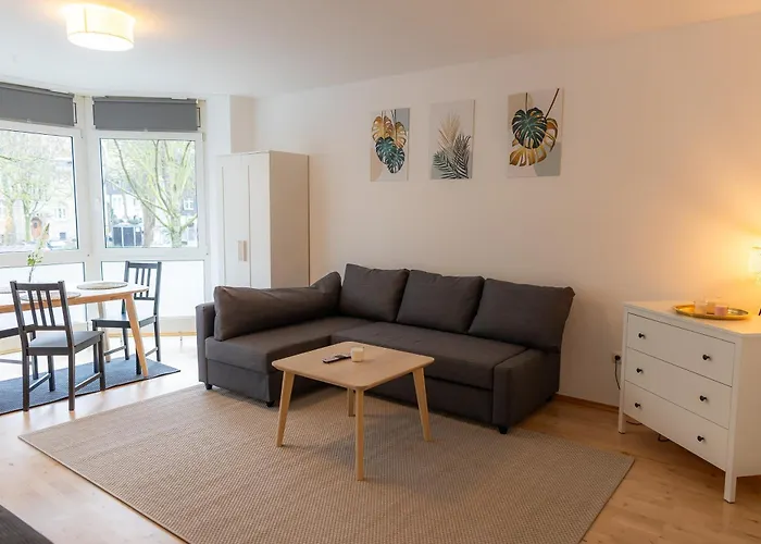 Brunnenblick Gastromeile, City, Messe & Stadionnah Appartement